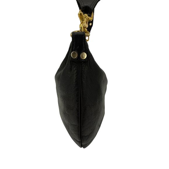 CLARE V. Moyen Messenger in Relaxed Black with Braided Crossbody Strap - Picture 13 of 16